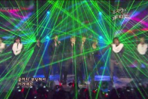 KBS Uses Bright Green Laser