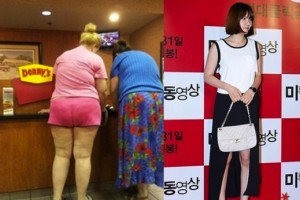Lee Chae-young and a Fat Foreigner