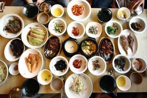 korean-food-in-south-korean-restaurant