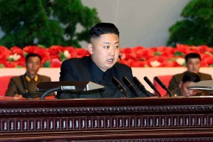 Kim Jong Un meets with information workers and entire army in Pyongyang to declare state of war